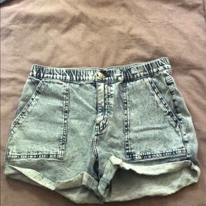 Discontinued Wild Fable Acid wash shorts